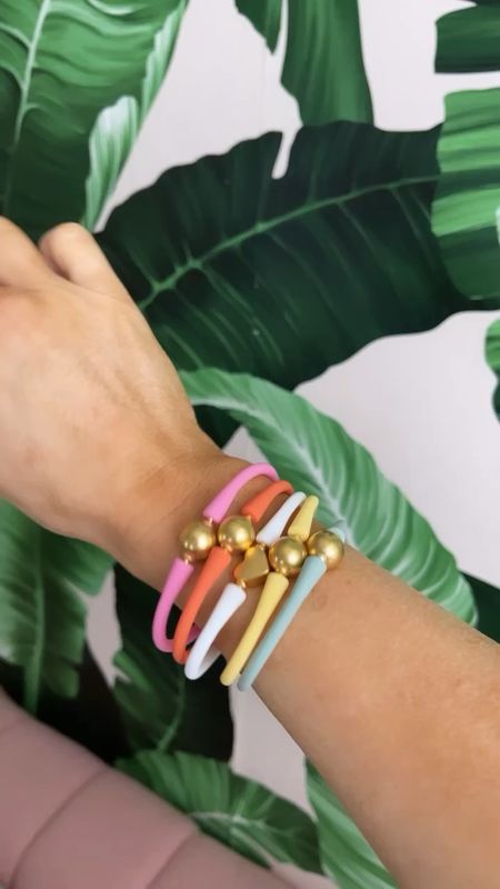 Colorful bracelets 