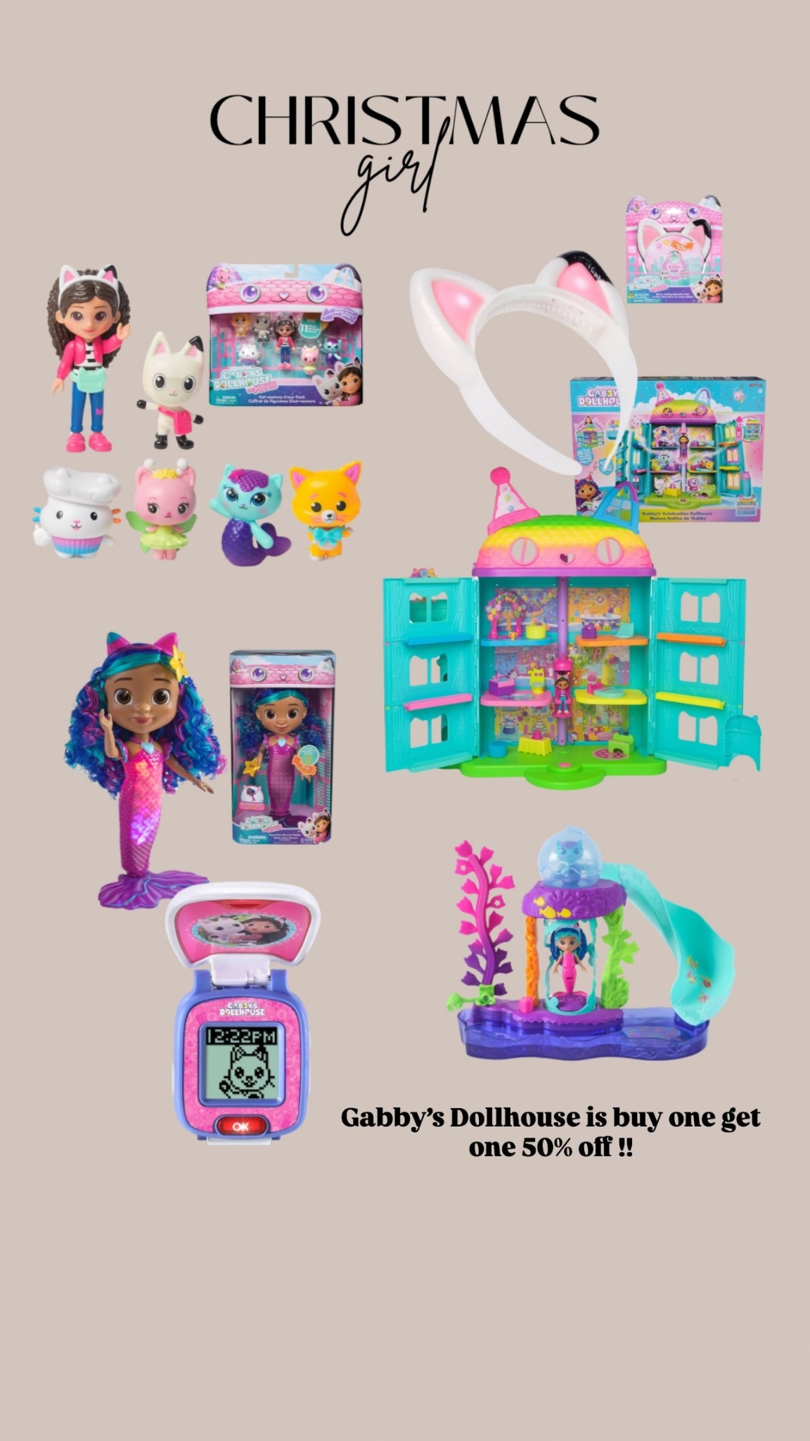 Gabby’s Dollhouse toys on sale at target! Perfect for little girl Christmas present 

Target Christmas. Toddler girl
Christmas idea. Christmas wish list. 

#LTKBaby #LTKGiftGuide #LTKKids