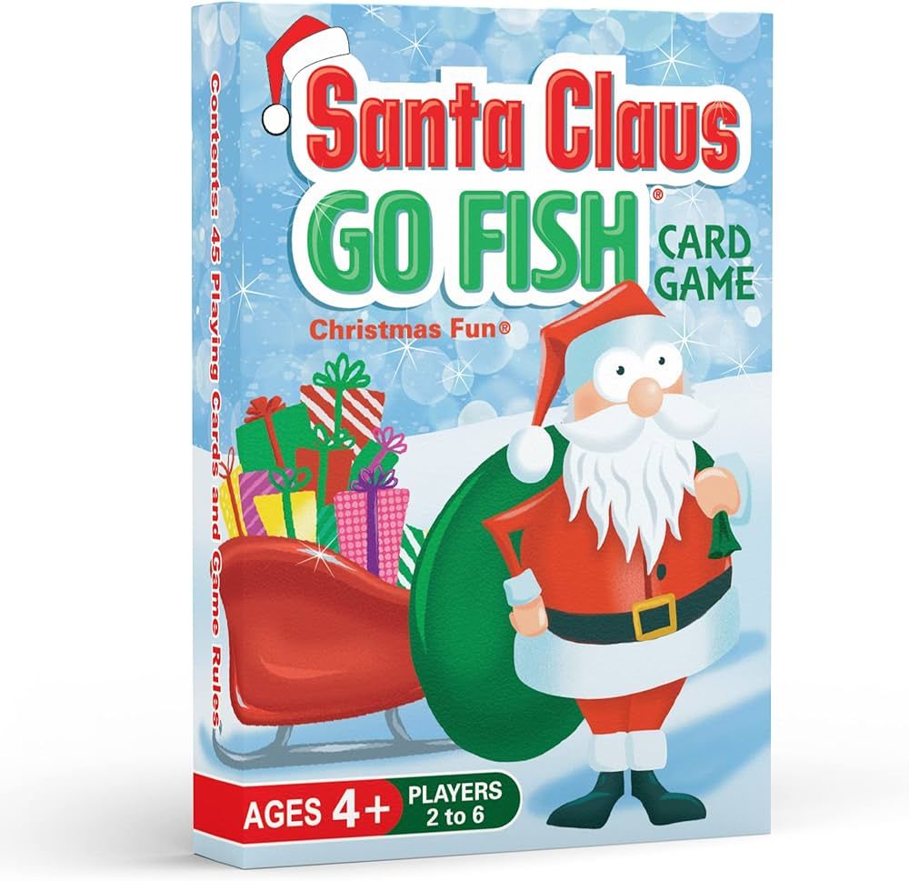 Santa Claus GO FISH, a Fun Christmas Game for Kids and Families – Play Matching, Slap Jack and ... | Amazon (US)