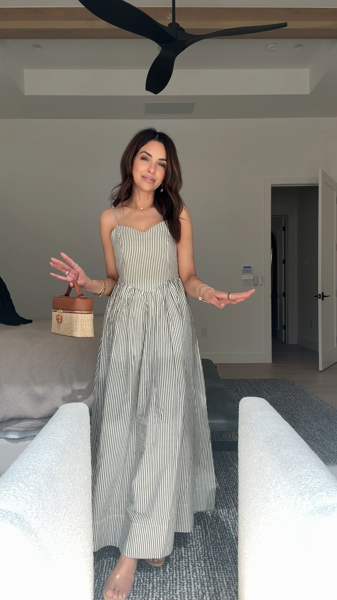 I’m a big fan of this classic look from @Tuckernuck . You can wear it year after year! I love the cinched waist and tailored cut. Plus how cute are these nude clear wedges? So flattering and comfortable. Wearing my true size!

#LTKootd #LTKSeasonal