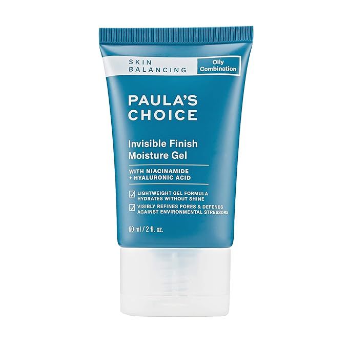 Paula's Choice SKIN BALANCING Invisible Finish Gel Moisturizer with Niacinamide & Hyaluronic Acid... | Amazon (US)