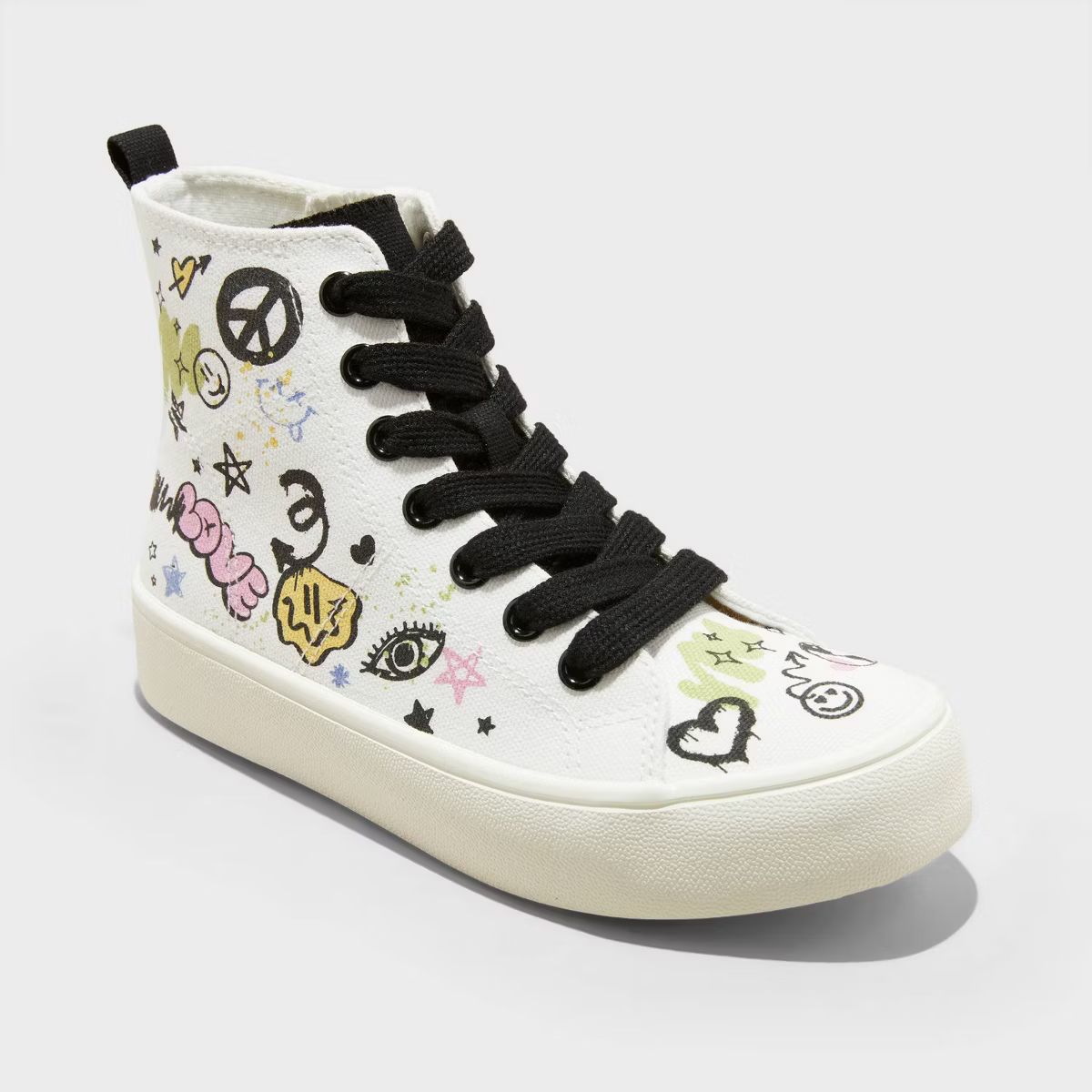 Kids' Tie-Dye Solid High Top Sneakers - art class™ 1 | Target