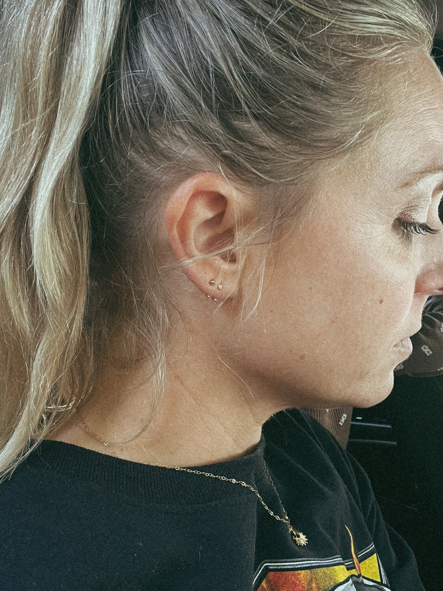 Favorite gold huggies🫶🏼Mine are 14k matte gold 6mm, I’ve had these 2 years now and still am obsessed!

#LTKfindsunder100