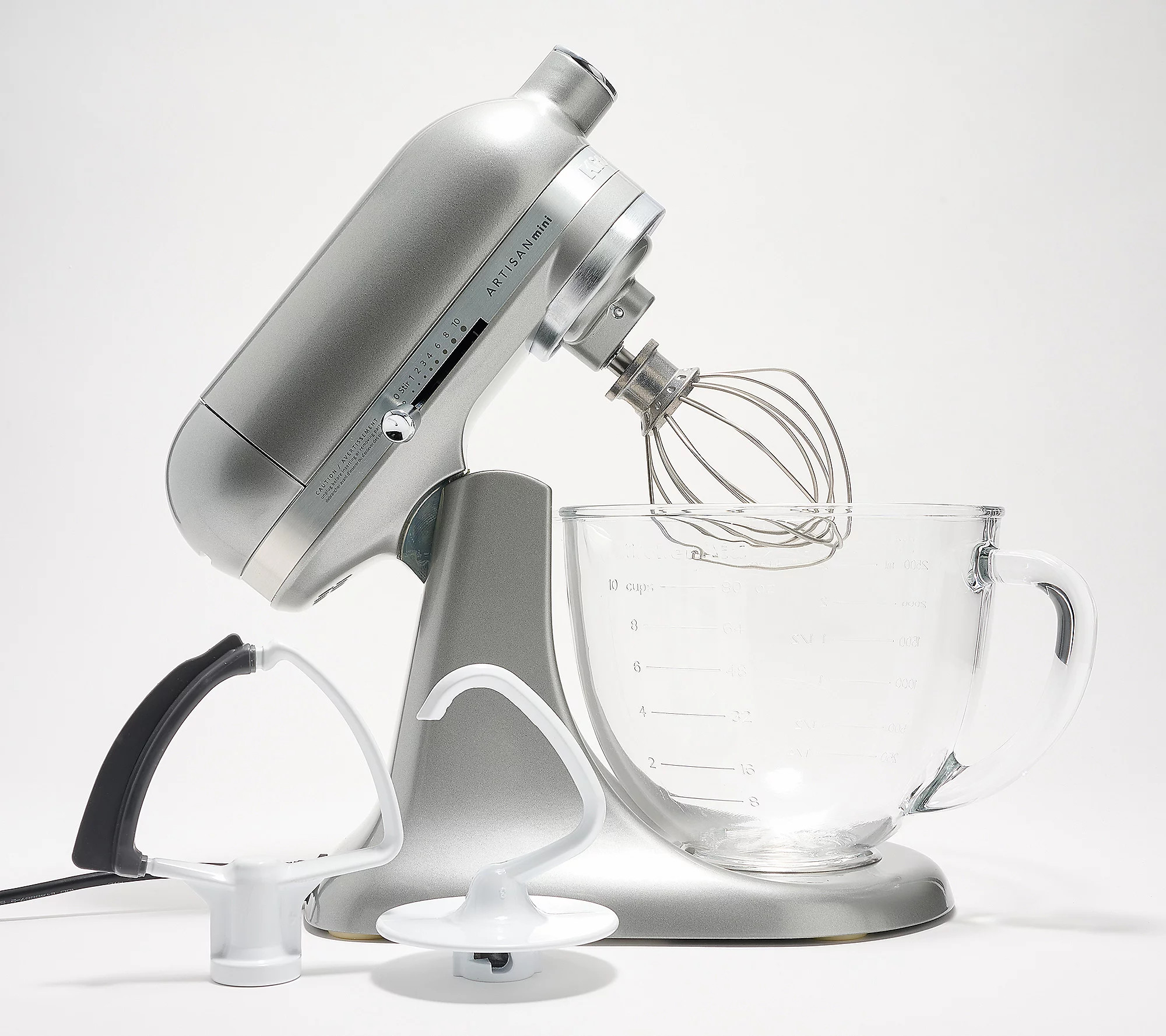 KitchenAid Artisan Mini 3.5-qt Stand Mixer w/ Glass Bowl | QVC