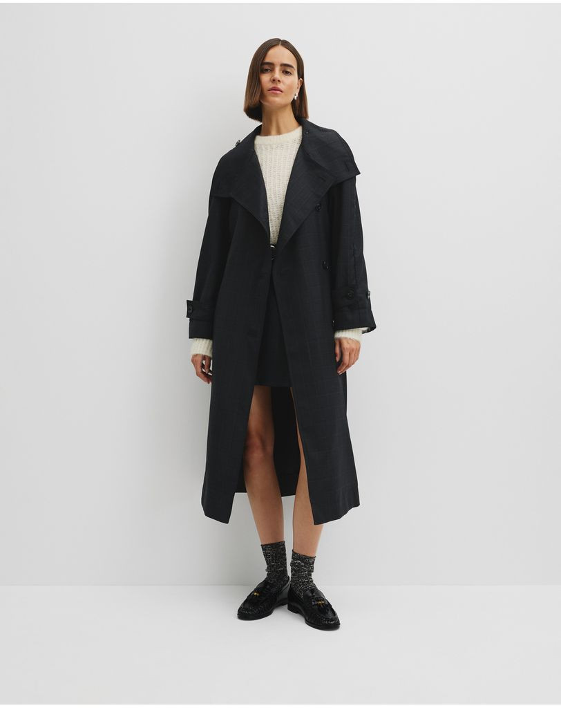 Check Funnel Coat | THE ICONIC (AU & NZ)