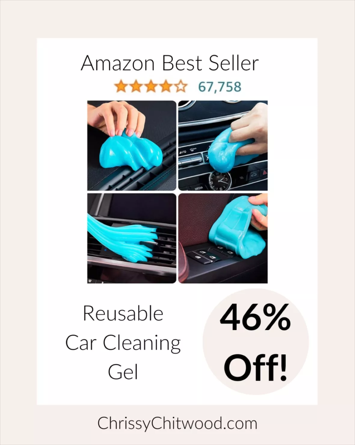 Cleaning Gel for Car, Car Cleaning Kit Universal Detailing 