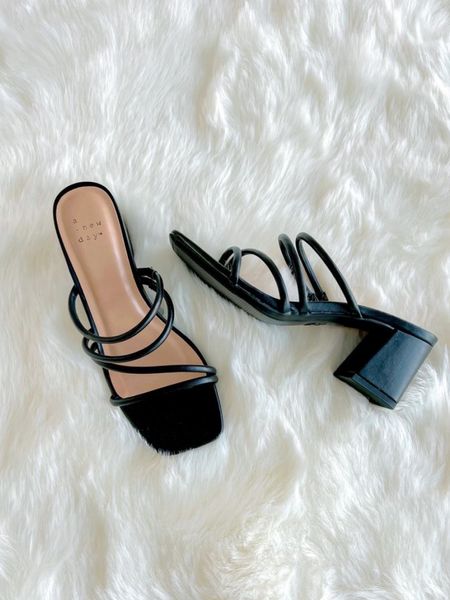 Black strappy sandals, Strappy sandals, strap heels sandal, strappy heels, summer sandals, summer shoes

#LTKunder100 #LTKstyletip #LTKunder50