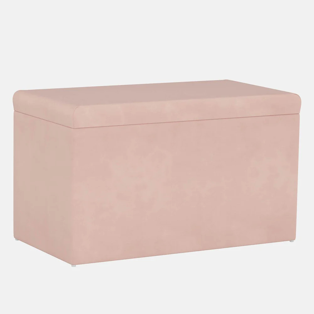 Lily Velvet Storage Bench | Dormify