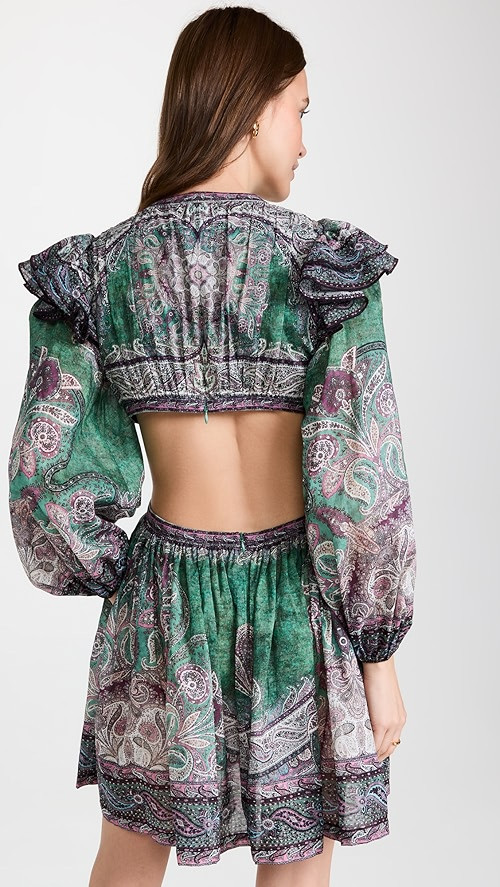 Anneke Ruffle Mini Dress | Shopbop