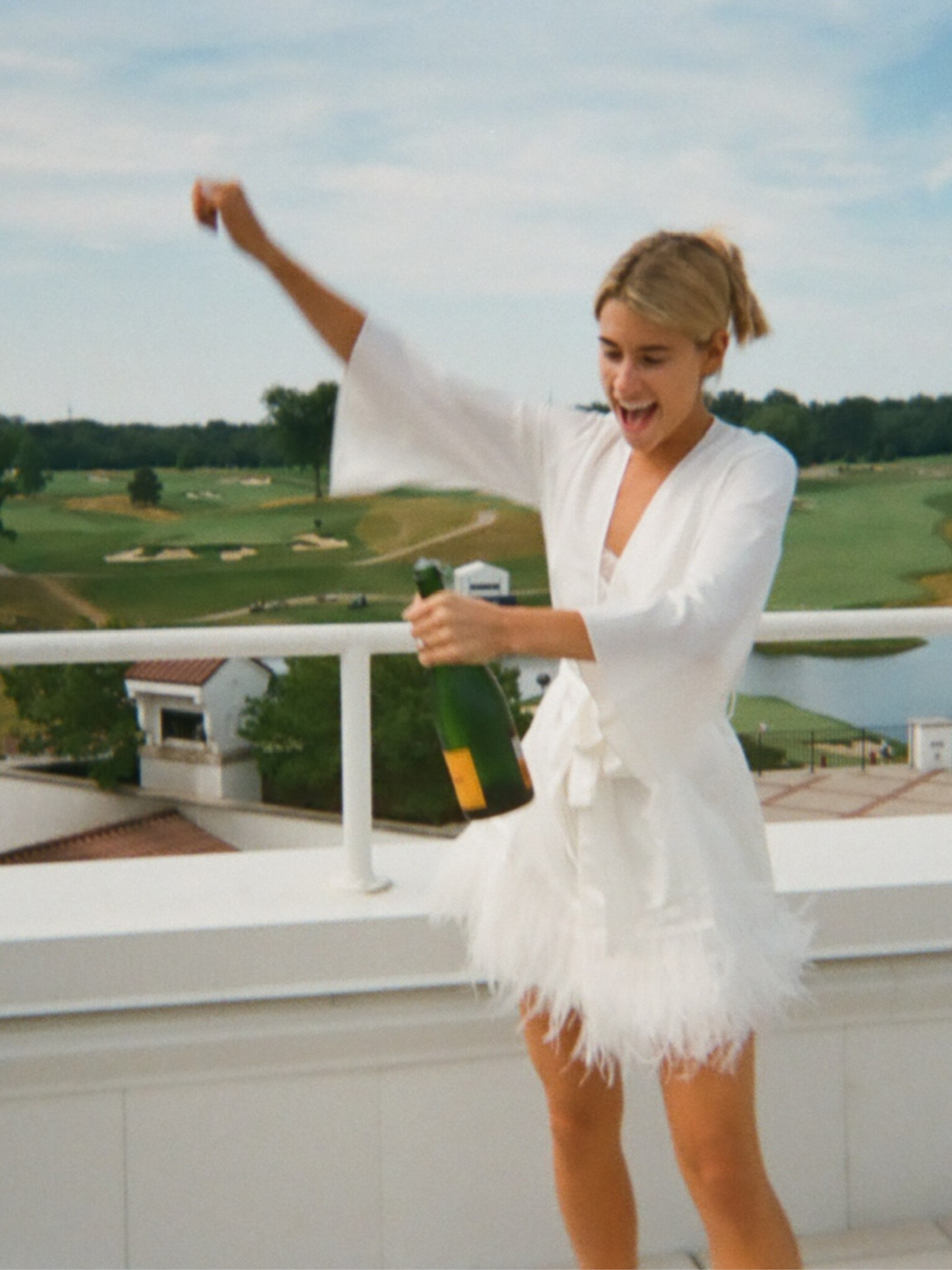 Such a fun robe to wear on my wedding day, and super soft and comfy!! 🤍

#LTKwedding #LTKstyletip #LTKSale