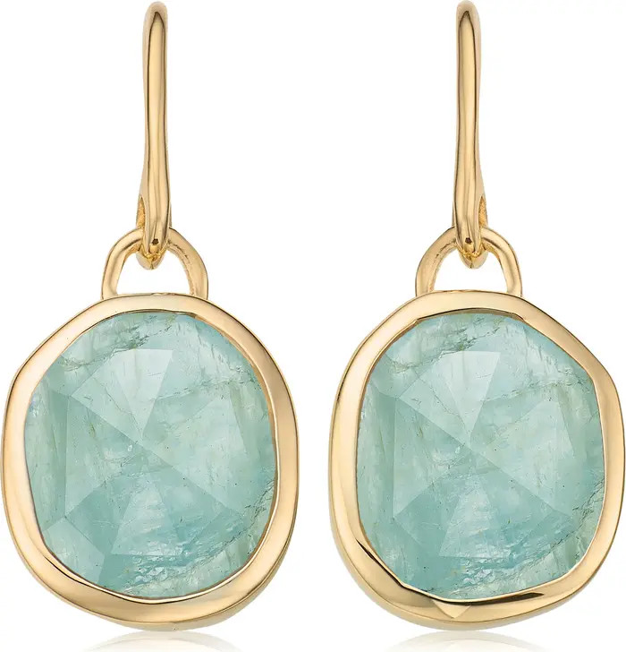 Siren Bezel Set Drop Earrings | Nordstrom