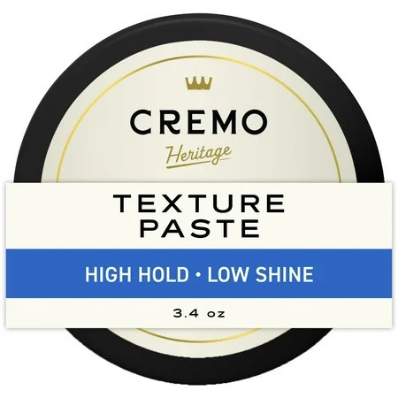 Cremo Barber Grade Hair Texture Paste for Men 3.4oz | Walmart (US)