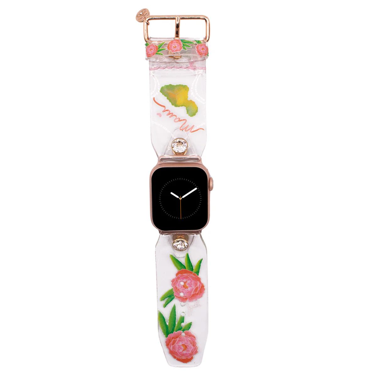 Limited Edition - "Maui Rose" Waterproof Sivella Watchband | Spark*l