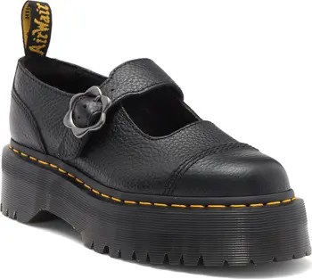 Dr. Martens Addina Flower Buckle Platform Mary Jane (Women) | Nordstromrack | Nordstrom Rack