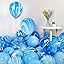 50pcs Black Marble Balloons 12 Inch Marble Agate Latex Balloons for Black White Birthday Party Ti... | Amazon (US)