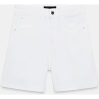 Zara - Z1975 Mom Fit Shorts - White - 29 (Us 8) - Woman | Zara US
