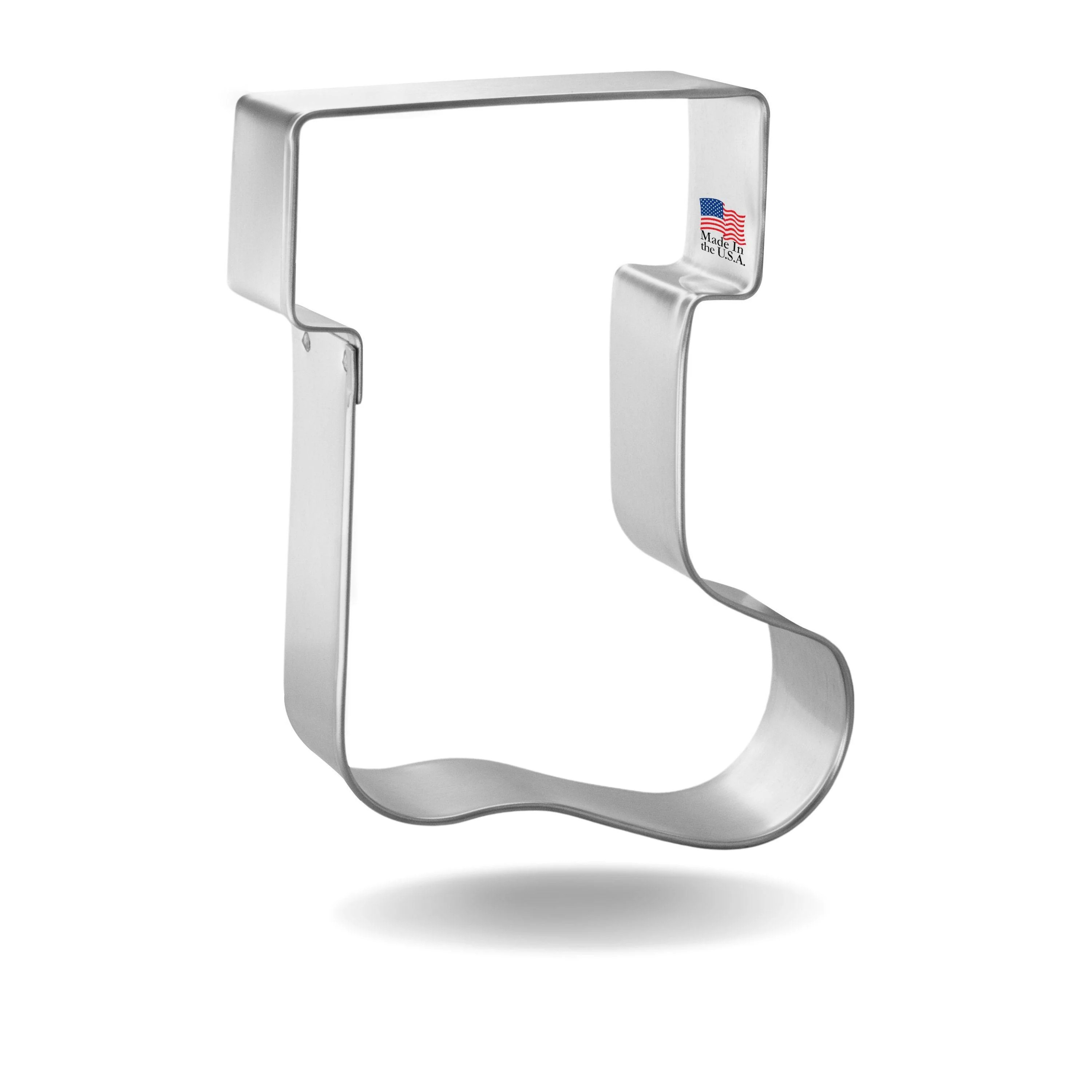 Foose Cookie Cutters 3.75 in Stocking Cookie Cutter Metal Cookie Cutter Shapes Made in USA, Silve... | Walmart (US)