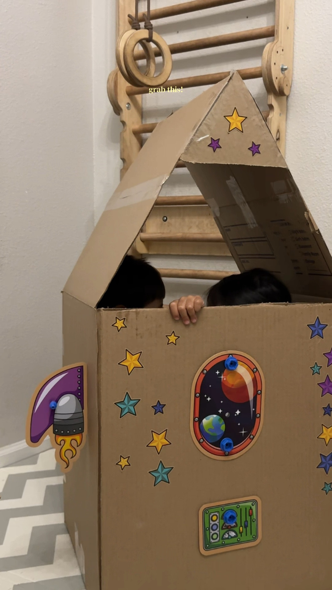 I’m always looking for screen-free activities that will actually keep my toddlers busy & i’m loving this new activity kit from @Educational Insights￼.

They got so into building & decorating their own little cardboard rocketship & airplane￼!🚀✈️

 I loved seeing their creativity & fine motor skills come out to build something they can play with￼.

Definitely one of those activity kits that feels more like a meaningful gift than just another toy 👏🏼 

#educationalinsights #activitiesforkids #screenfreeplay #creativeplay 

#LTKKids #LTKmomlife