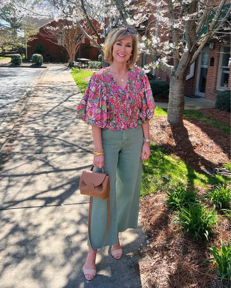 Received so many compliments on this pretty blouse! Use code CarlaC15 for discount! 

#LTKSeasonal #LTKsalealert #LTKfindsunder50
