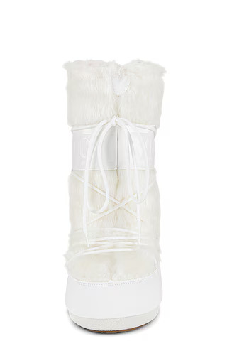 Icon Faux Fur Boot in Optical White | Revolve Clothing (Global)