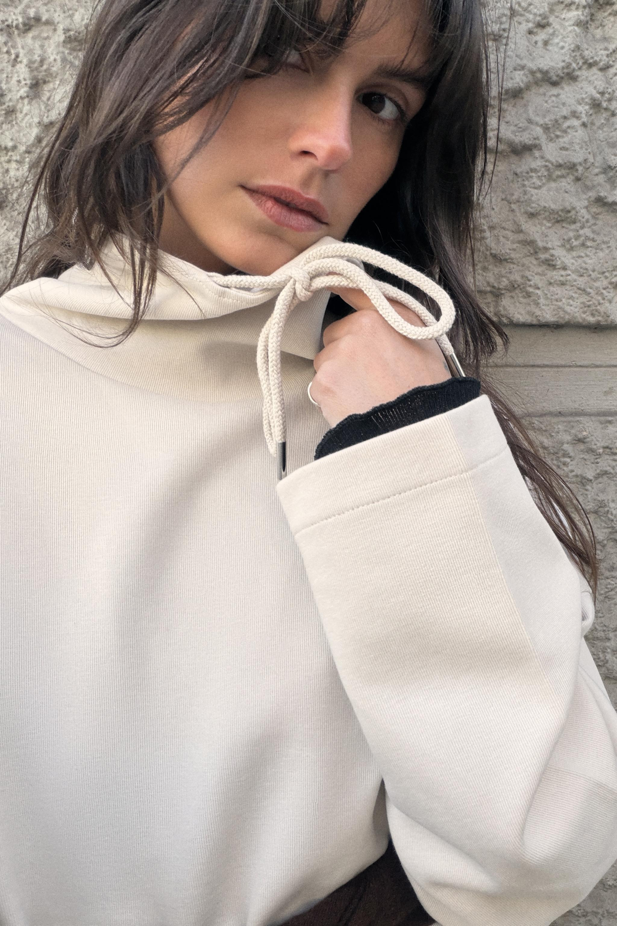 WASHED-EFFECT INTERLOCK SWEATSHIRT | Zara UK