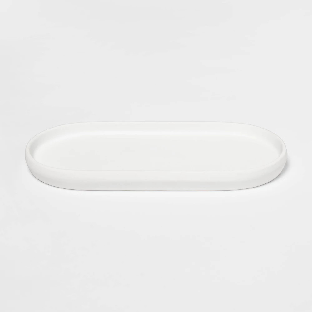 Modern Soft Touch Tray White - Project 62 | Target