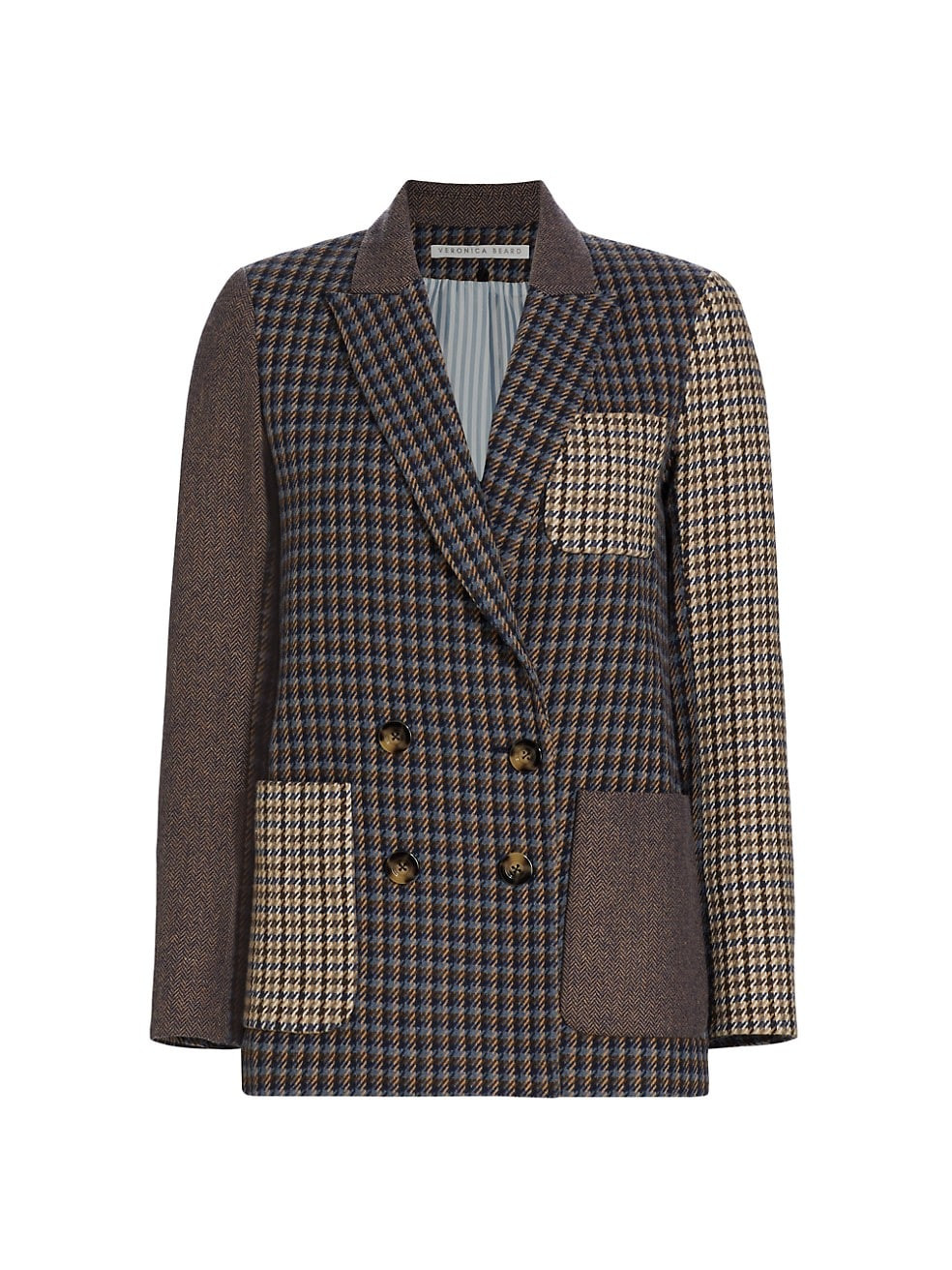 Veronica Beard Faustine Patchwork Dickey Jacket | Saks Fifth Avenue