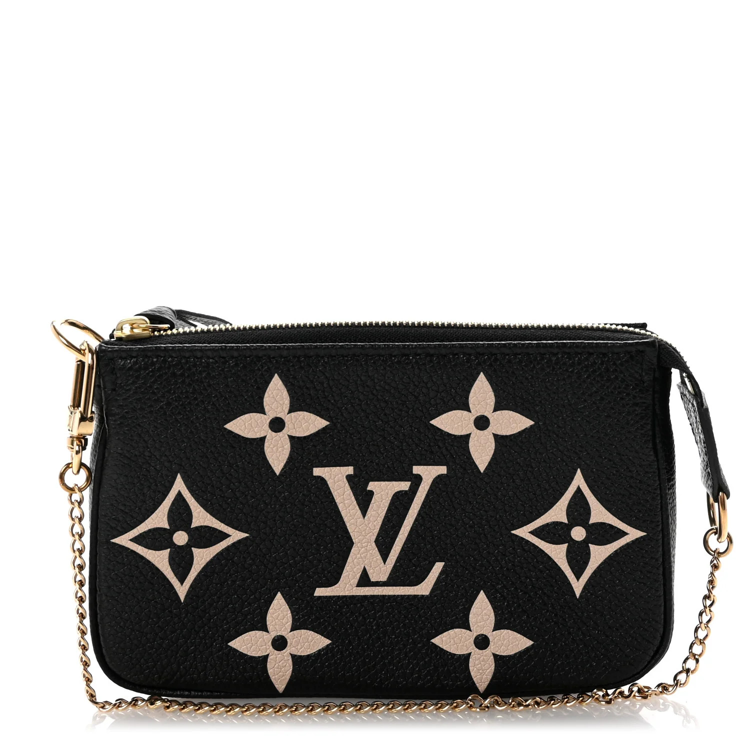 Empreinte Monogram Giant Mini Pochette Accessories Black | FASHIONPHILE (US)