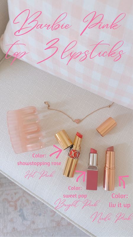 Barbie pink lipstick 

#LTKstyletip #LTKunder50 #LTKbeauty