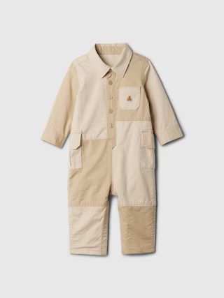 Baby Colorblock Utility One-Piece | Gap (US)