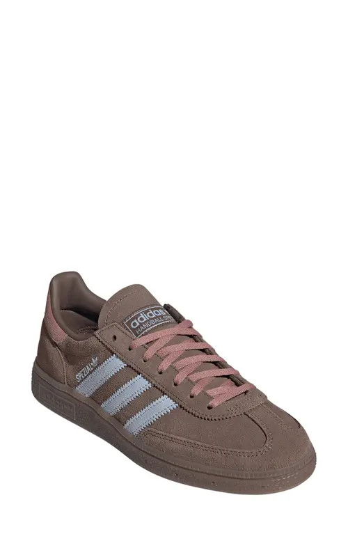 adidas Handball Spezial Sneaker in Earth Strata/sky/clay at Nordstrom, Size 10 | Nordstrom