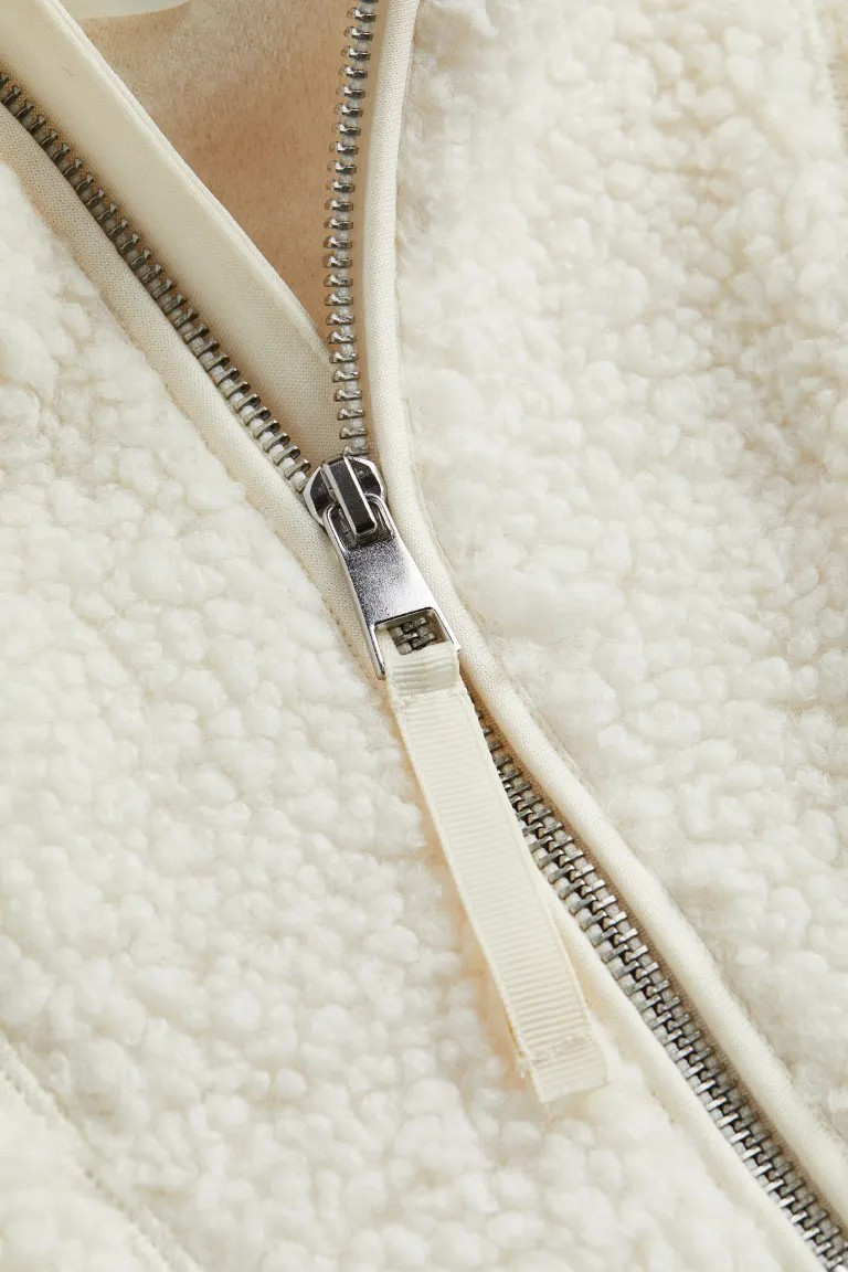 Oversized Fleece Hoodie - Dark beige - Ladies | H&M US | H&M (US + CA)