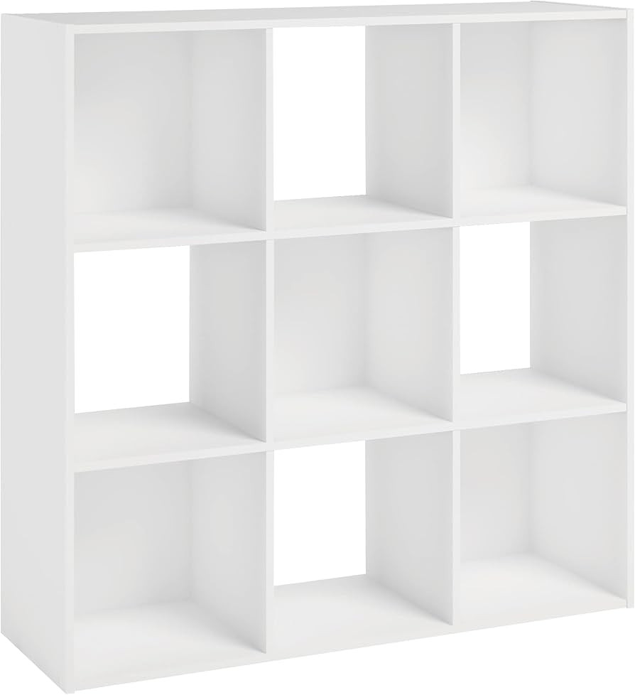 Sauder 9-Cube - 1/2" Construction , White Finish | Amazon (US)