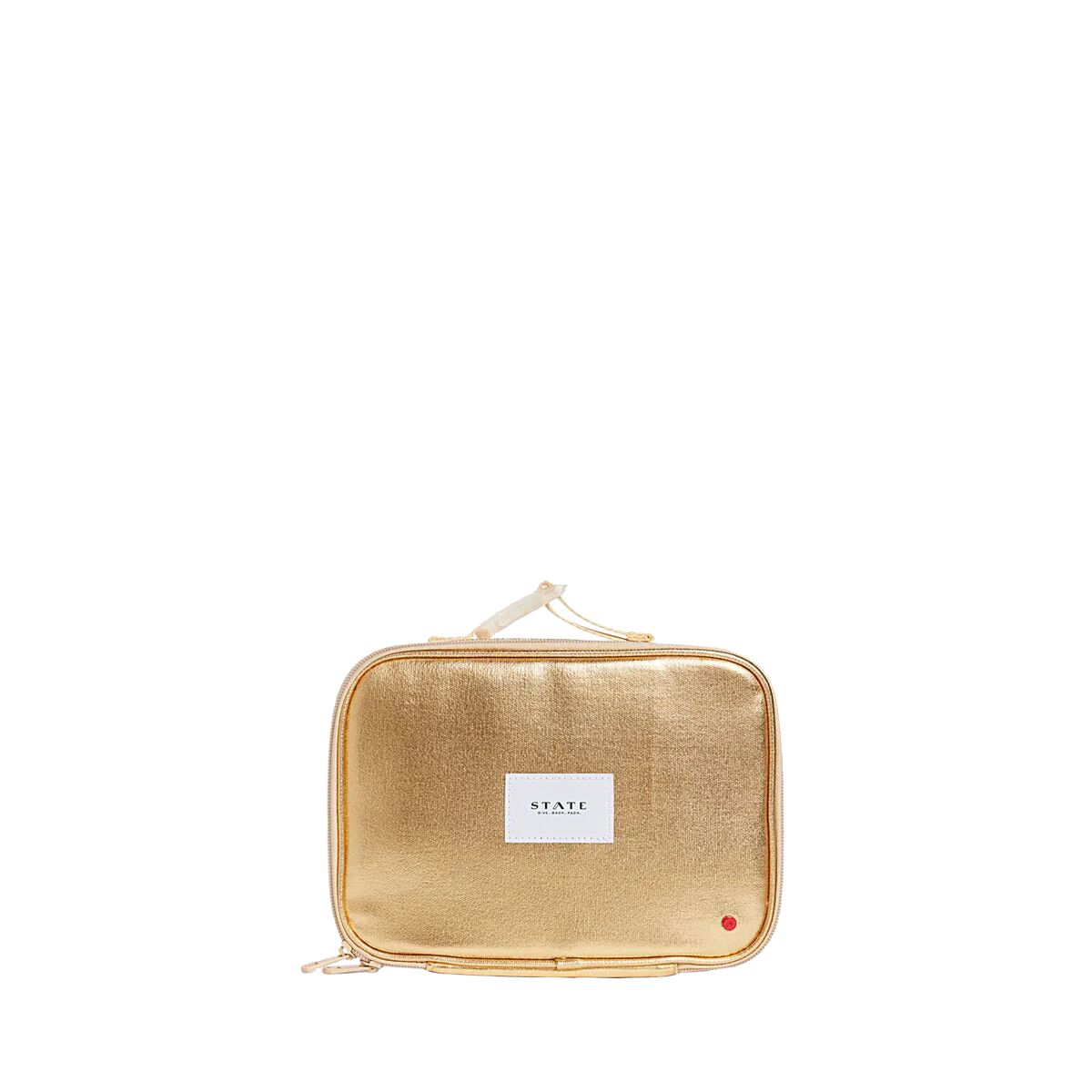Rodgers Lunch Box in Gold | STATE Bags