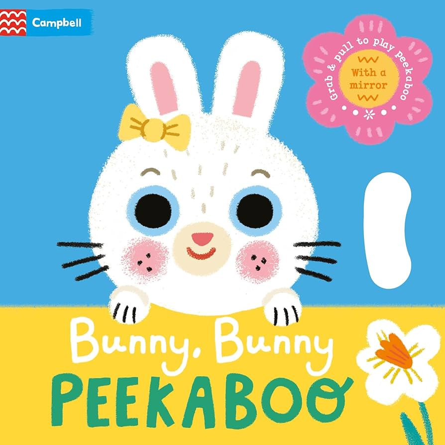 Bunny, Bunny Peekaboo: With grab-and-pull pages and a mirror | Amazon (US)