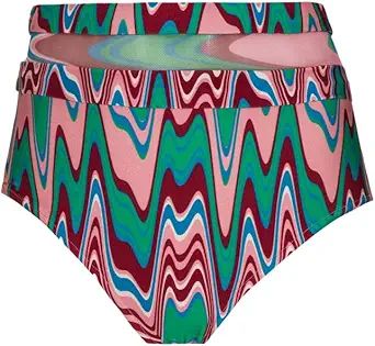Amazon.com: PatBO, Wave Printed Mesh Bikini Bottom : Luxury Stores | Amazon (US)