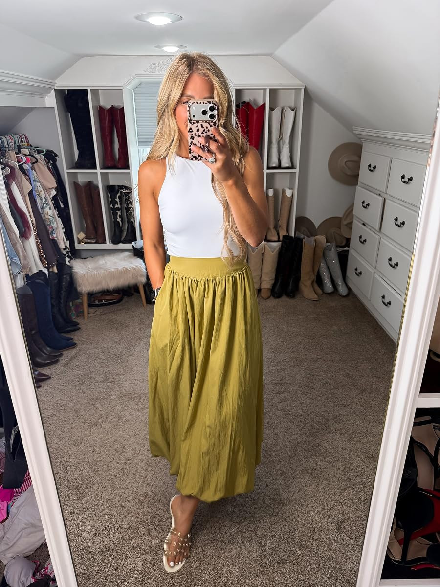 this amazon skirt can be worn year round!!! LOVE 

 #LTKootd #LTKSeasonal #LTKSaleAlert