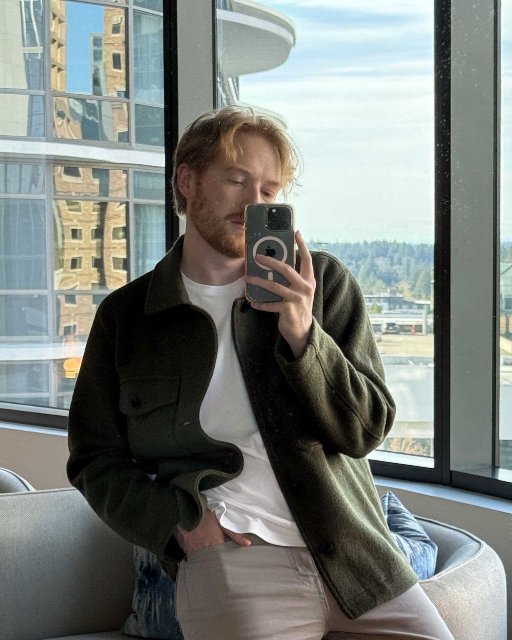 My new go-to green jacket/shacket for spring.

Jacket/shacket: Gap
Lux-touch tee: Banana Republic
Traveler denim: Banana Republic
Shoes: Gazelles from Adidass

#LTKMens #LTKSeasonal #LTKgrwm