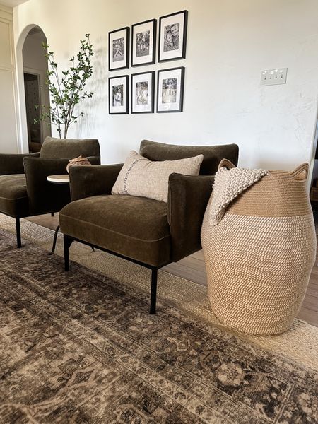 Living room decor
Olive green chair
West elm
Jute basket

#LTKhome