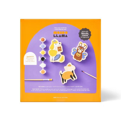 3ct Halloween Craft Wood Dogs in Costume Painting Kit - Mondo Llama™ | Target