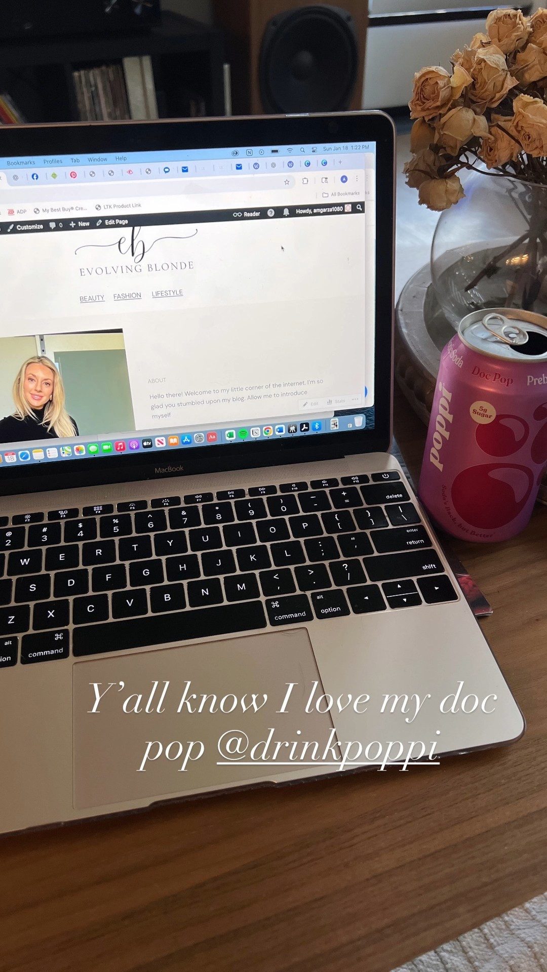 Y’all know I love my doc pop @drinkpoppi