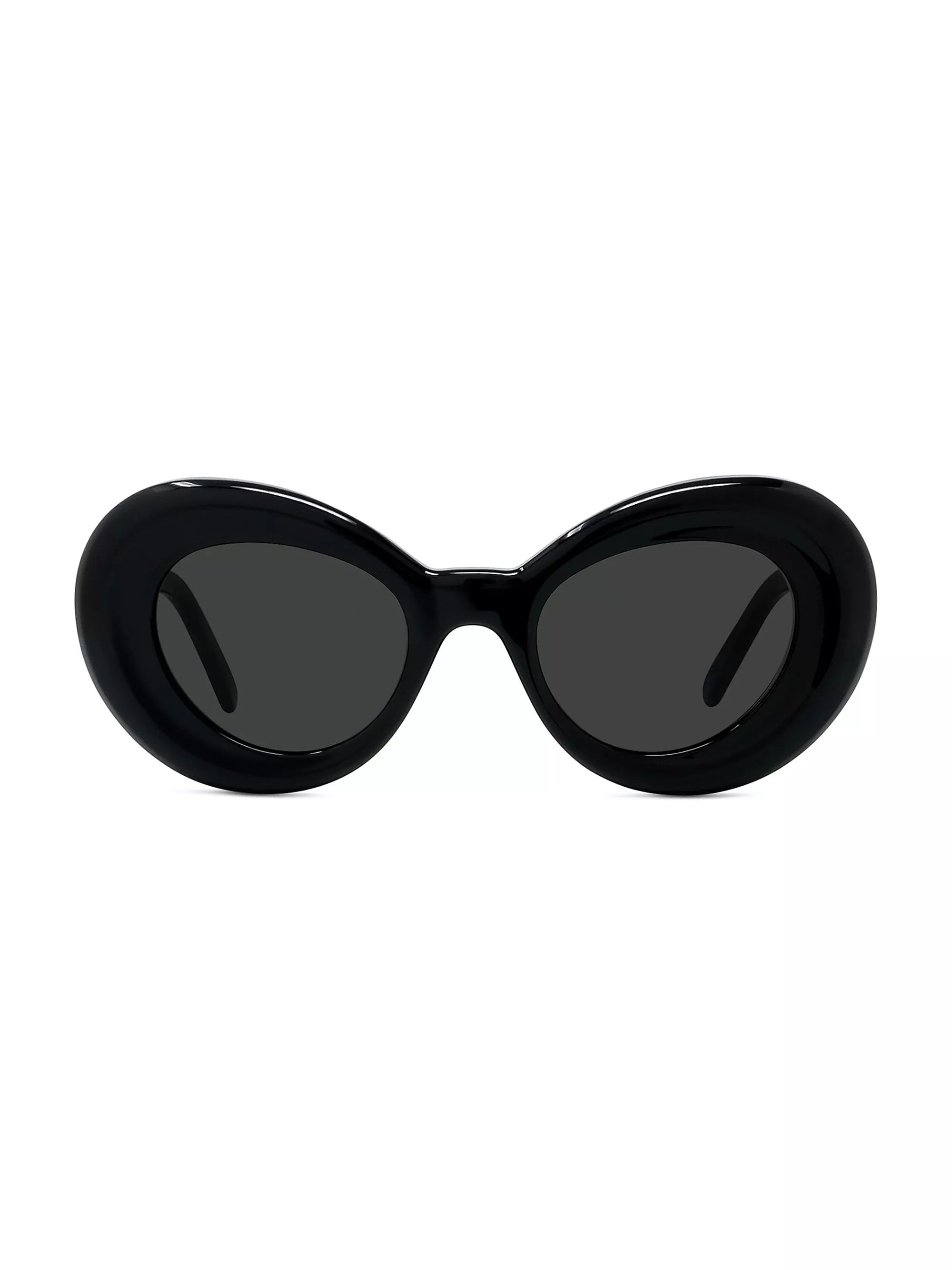 Curvy 47MM Oversized Oval Sunglasses | Saks Fifth Avenue
