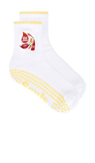 Flamin' Socks in White | Revolve Clothing (Global)
