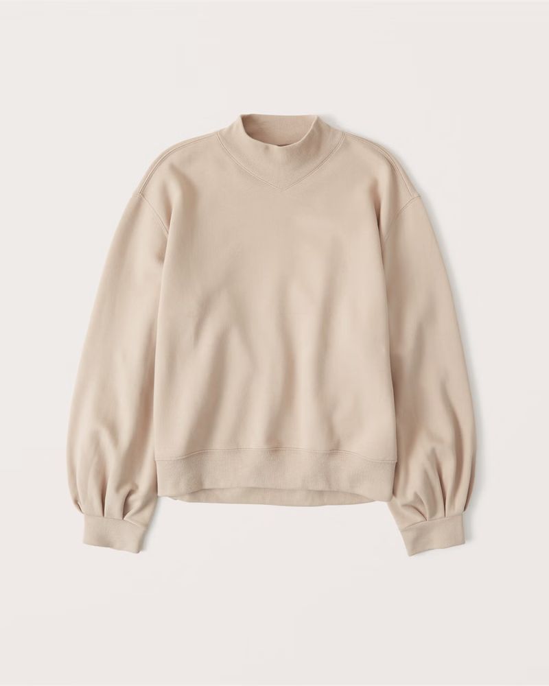 Mockneck Sweatshirt | Abercrombie & Fitch (US)