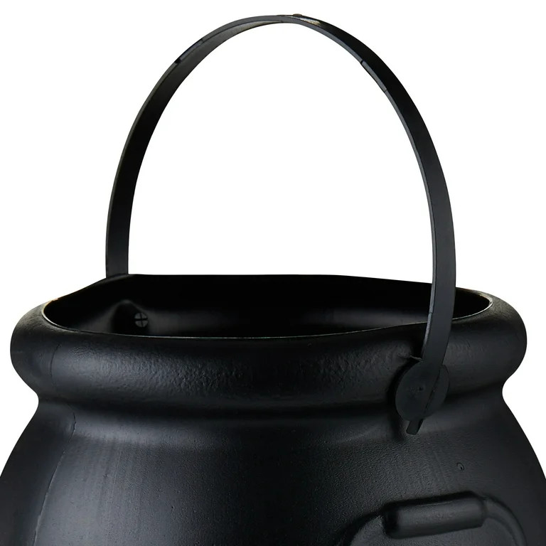 Halloween Mini Black Plastic Cauldron Pail Party Favors Halloween Decorations, by Way to Celebrat... | Walmart (US)