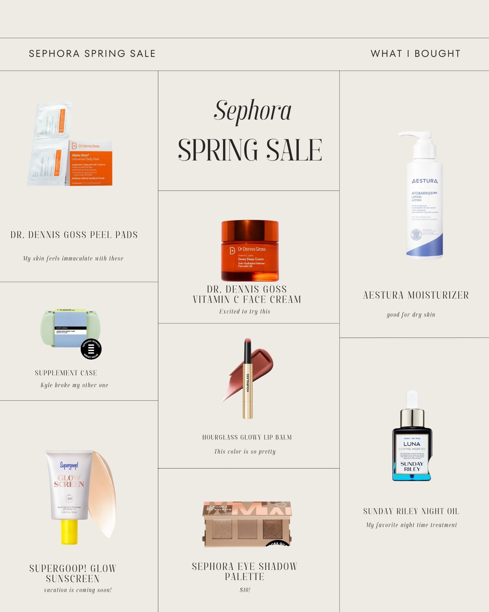 Sephora spring sale started today! Here’s what I bought.

#LTKBeauty #LTKSaleAlert #LTKSeasonal
