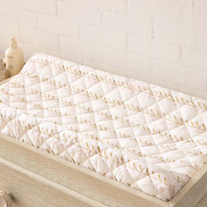 Joseph Altuzarra Vines Stripe Changing Pad Cover | West Elm (US)