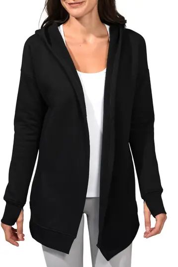 90 Degree By ReflexHeavy Fleece Open Front Cardigan | Nordstrom Rack