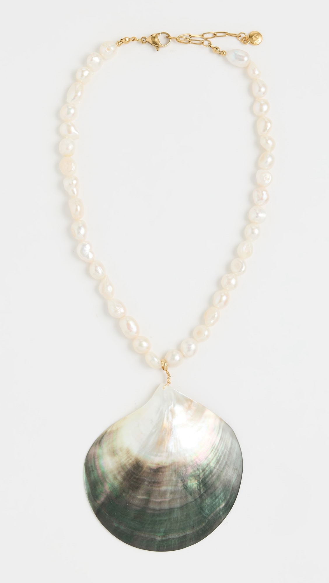 Large Pearl and Shell Necklace | Shopbop