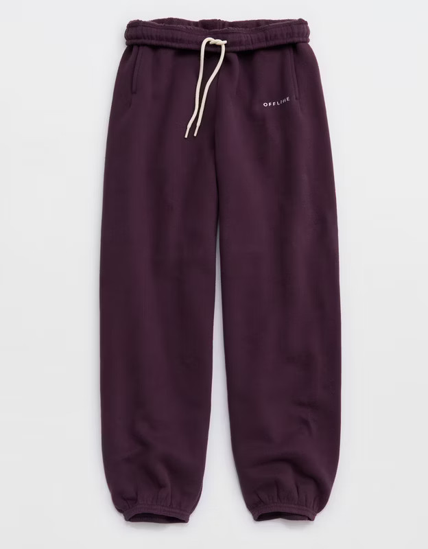OFFLINE By Aerie Cloud Fleece Baggy Jogger | Aerie